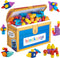 Blockaroo Magnetische Foam Blokken Schatkist Box, 100dlg.
