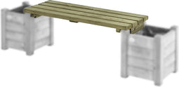 Bloembakzitting 120 cm