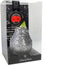 Bloembol Rode Amaryllis Wax kaarsvet Glitter Zilver cadeauverpakkin...