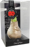 Bloembol Rode Amaryllis Wax kaarsvet Gloss Goud Maat S II Kebol