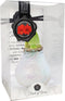 Bloembol Rode Amaryllis Wax kaarsvet Kristal Wit cadeauverpakking '...