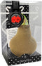Bloembol Rode Amaryllis Wax kaarsvet Velvet/Fluweel Goud cadeauverp...
