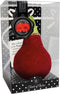 Bloembol Rode Amaryllis Wax kaarsvet Velvet/Fluweel Rood cadeauverp...