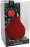 Bloembol Rode Amaryllis Wax kaarsvet Velvet/Fluweel Rood cadeauverp...