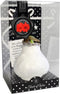 Bloembol Rode Amaryllis Wax kaarsvet Velvet/Fluweel Wit cadeauverpa...