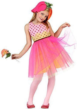 Bloemenmeisje kostuum.