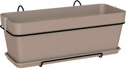 Bloempot Artevasi Capri 50,2 x 28,5 x 20,7 cm Taupe 1,5 L