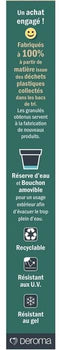 Bloempot - DEROMA - Quadro Save R - 31 L - 35 cm - Donkergrijs