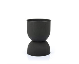 Bloempot Diablo medium - zwart| BY-BOO
