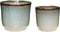 Bloempot duo - set van 2