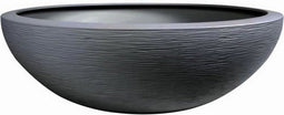 Bloempot EDA Graphit Washbasin Grijs Donker grijs (Ø 59 x 21 cm)
