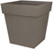 Bloempot EDA Tuscan Taupe Vierkant Ø 50 cm (49,5 x 49,5 x 52,5 cm)