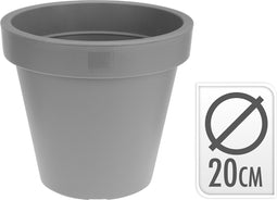 Bloempot Ek Rond 20 cm