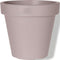 Bloempot ek rond 20 cm taupe