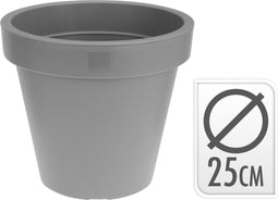Bloempot Ek Rond 25 cm
