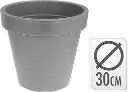 Bloempot Ek Rond 30 cm