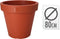 BLOEMPOT EK ROND 80CM TERRACOTTA
