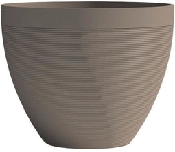 Bloempot - GARDEN ID - Green Care Impact Taupe - 30 x 26 cm - 10 jaar garantie - 100% gerecycled - UV-/gelbestendig