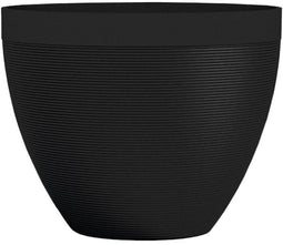 Bloempot - GARDEN ID - Green Care Impact Zwart-Anth - 30 x 26 cm - 10 jaar garantie - 100% gerecycled - UV-/gelbestendig