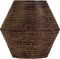 Bloempot magnesium pattern bruin - prachtige decoratieve bloempot - 30 x 30 x H29 cm