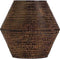 Bloempot magnesium pattern bruin - prachtige decoratieve bloempot - 30 x 30 x H29 cm