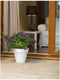 Bloempot Plastiken Wit 48 cm