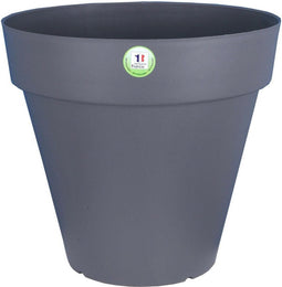 Bloempot Riviera 414076 Cirkelvormig Grijs Plastic