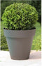 Bloempot Riviera 414076 Cirkelvormig Grijs Plastic