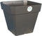 Bloempot Riviera Donker grijs 65 L 49 x 49 x 45 cm Grijs