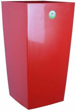 Bloempot Riviera Nuance Rood 38 x 38 x 69 cm 67 L Vierkant