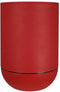 Bloempot Riviera Ø 50 cm Rood Plastic Cirkelvormig
