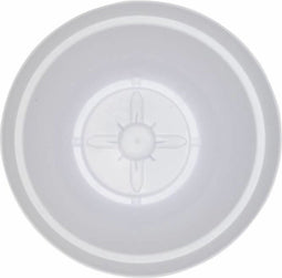 Bloempot Riviera Wit Plastic Vierkant Ø 50 cm
