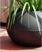 Bloempot Riviera Zwart Plastic Cirkelvormig Klot Ø 50 cm