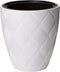 Bloempot set 3 stuks - Stijlvolle Plantenpotten/Bloempotten - Wit - voor Binnen/Buiten - Gratis Inzetbak Cadeau