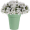 Bloempot Toscane kunststof groen D44 x H53 cm - 50 liter - Bloempotten/plantenpotten