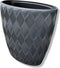 Bloempot Wave Ellipse - Antraciet - Plantenbak - Tuin - Potten - Tuin Decoratie - Tuinieren - Moestuin - Bloembak
