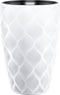 Bloempot Wave Slim - Wit - Plantenbak - Binnen & Buiten - Tuin - Decoratie - Potten - Moestuin - Bloembak