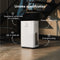 Bloomfold Luchtontvochtiger - 12L per Dag - Incl. Was-droog Functie - Geschikt voor Woonkamer, Slaapkamer, Kelder & Badkamer - Dehumidifier - Wit