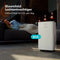 Bloomfold Luchtontvochtiger - 12L per Dag - Incl. Was-droog Functie - Geschikt voor Woonkamer, Slaapkamer, Kelder & Badkamer - Dehumidifier - Wit