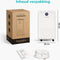 Bloomfold Luchtontvochtiger - 16L per Dag - Incl. Was-droog Functie - Geschikt voor Woonkamer, Slaapkamer, Kelder & Badkamer - Dehumidifier - Wit