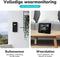 Bloomfold Weerstation - Hygrometer - Luchtvochtigheidsmeter - Thermometer voor binnen - Weersvoorspelling - Datum & Klok