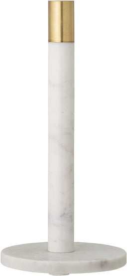 Bloomingville - Emira Keukenrolhouder - Wit - Marmer
