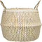 Bloomingville - Mand Zeegras 42xH34 cm Naturel Wit