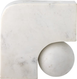 Bloomingville - Sanga Dienblad met votief - Beige - Glas - Set van 8