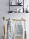 Bloomingville Wandplank Zwart Metaal 57cm.H