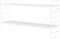 Bloomingville - Wandrek North - MDF - Wit - L65xH35xB15 cm