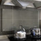 vidaXL - Spatscherm - keuken - 80x60 - cm - gehard - glas - transparant