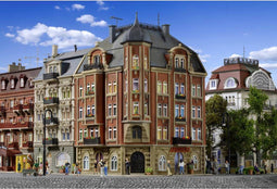 Vollmer 43811 H0 Hoekhuis Schlossallee 1