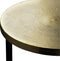 Atmooz - Salontafel Fitz - Rond - Kleur : Zwart / Goud - Bijzettafel - Hoogte : 55cm