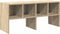 vidaXL - Schoenenrek - stapelbaar - 89,5x30x40 - cm - sonoma - eikenkleurig